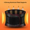 Обезболивающий пояс, поддерживающий пояс для нижней части спины, регулируемый тренажер для талии, триммер с двойной застежкой, поясничный поддерживающий бандаж