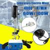 Многофункциональный миксер 4000 об/мин, верхнеприводная мешалка, регулируемая машина для взбивания и перемешивания, блендеры, лабораторная мешалка, 100 Вт/60 Вт электрический миксер