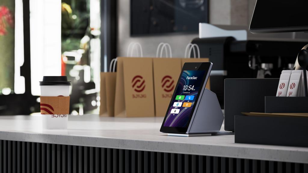 FaceSec Регистратор времени Распознавание лиц с помощью искусственного интеллекта Высокая скорость Высокоточная система регистрации людей Система управления посещаемостью Автоматический подсчет Управление сменами