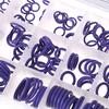 225Pcs Seal O-Ring R134A Car Air Conditioning Rubber Washer Assortment Box Set