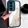Мягкий чехол с узором под мрамор класса люкс для Samsung S24 FE S26 S25 S23 Ultra S22 S21 Plus A55 A54 A35 A34 A15 A14 A17 A37 A56 A57 5G Ударопрочный чехол для телефона