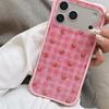Корейский 3D-чехол для iPhone с подставкой-клубникой для iPhone 14/15/16 Pro Max/17