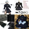 Косплей-костюм 2B ЙоРха №2 из Nier Automata Премиум-качества для Настоящих Фанатов