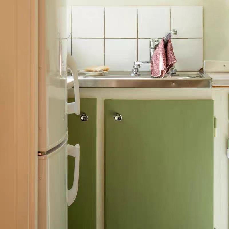 Средневековый стиль, Серебристый, Одно отверстие, Милая ручка в виде гриба, Дверца шкафа, Ящик шкафа, Легкая роскошь, Простой, Французская маленькая ручка