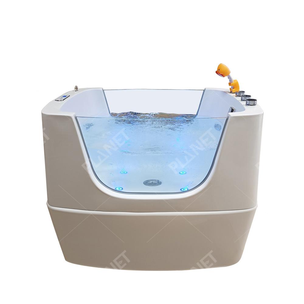 Modern Design Luxury Thermostatic Spa Pet Tub Whirlpool Spa Grooming Dog Pet Bathtub