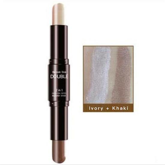 Highlighter Double-ended Dual-use Nose Shadow Repair Powder Concealer Shadow Repair Pen