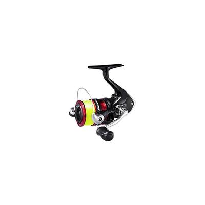 Спиннинговая катушка Shimano Sienna 2000 с леской 150 м в комплекте для ловли морского леща, форели и мебару