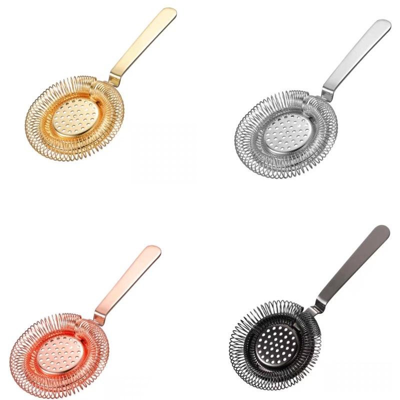 Bar Strainer Sprung Cocktail Strainer Stainless Steel Deluxe Strainer Bar Tools Barware