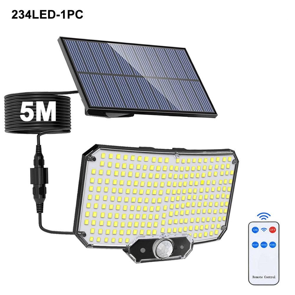 Солнечные прожекторы наружные 106/318 светодиодные солнечные прожекторы с дистанционным управлением солнечные охранные светильники настенные светильники водонепроницаемые 3 режима сад