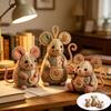 Step by Step Guide Patchwork Sewing Craft Set Handmade Mouse Sewing Kit  Craft Learning