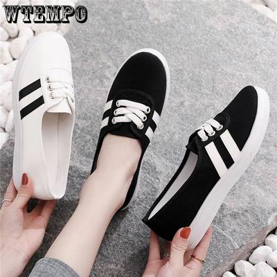 Холщовая обувь. Женская модная тканевая обувь. Удобные туфли с низким верхом, подходящие для весны и лета.