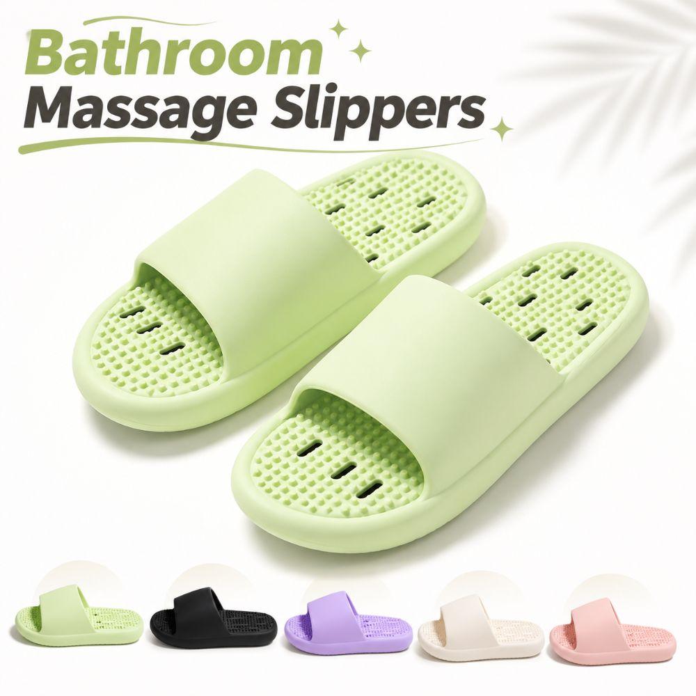 Acupressure Bathroom Massage Slippers Anti-Slip Home Sandals Fashion Women Slippers Indoor Outdoor