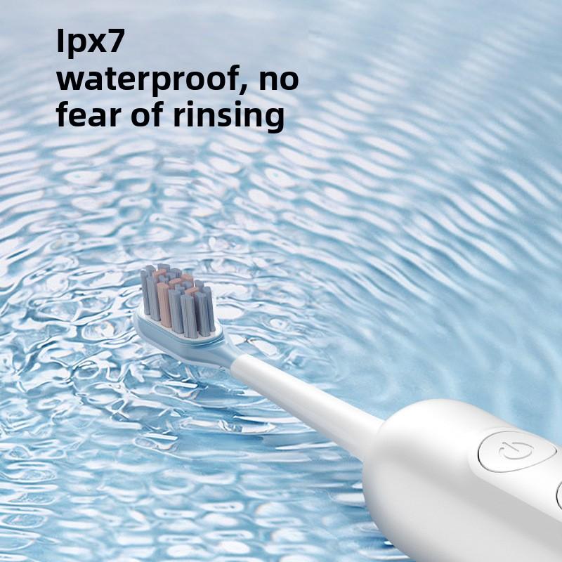 Sweep Vibration Smart Electric Toothbrush, перезаряжаемая портативная модель для взрослых пар, вибрационная зубная щетка, водонепроницаемый уровень 7, мягкие волосы