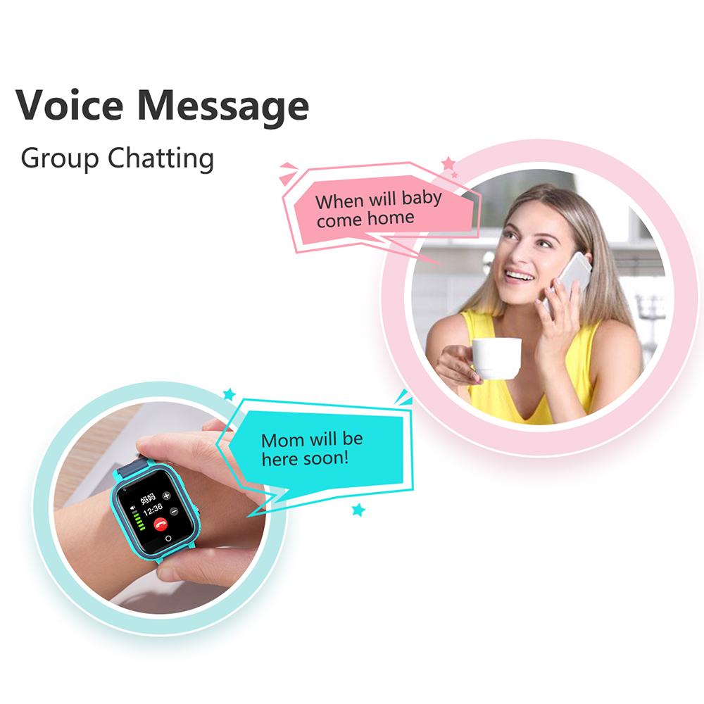 Смарт-часы Детские GPS 4G LT21 Wi-Fi трекер Водонепроницаемые умные часы Видеозвонок Телефон Часы Монитор обратного вызова для Android ios