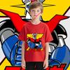Mazinger. Robot. Mazinger Z anime clothing kids T-shirt pure cotton short-sleeved cartoon casual tops for boys