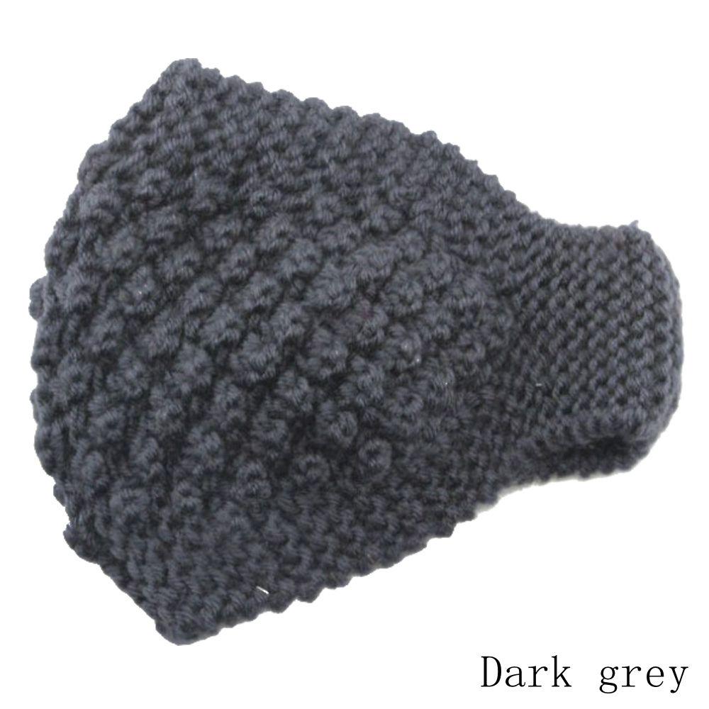 Подарочный тюрбан, аксессуары для волос, вязаная шерстяная повязка на голову для девочек, эластичная повязка для волос, связанная крючком