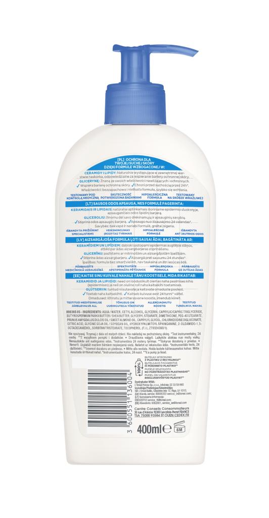Mixa ceramide protect balsam ochronny do ciała 400ml