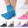 Fahion Women Slip Finger-separated Yoga Socks Sport Ballet Dance Socks