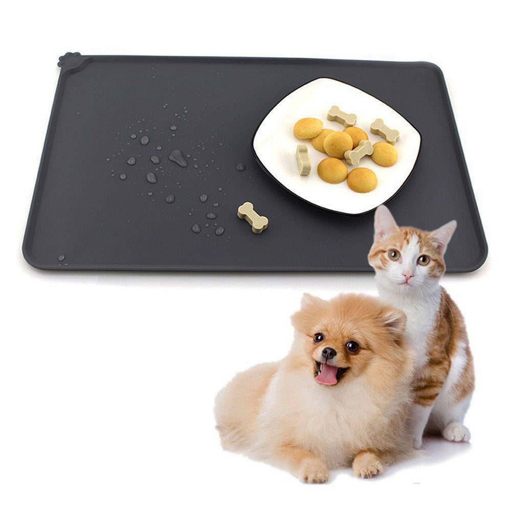 Dog Feeding Mats Waterproof Silicone Pet Feeding Mat For Dogs And Cats