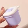 8-Grid Soup Ice Grid with Scales with Lid Food Meal Molds Freezer Ice Cube Molds  Baby Food Storage