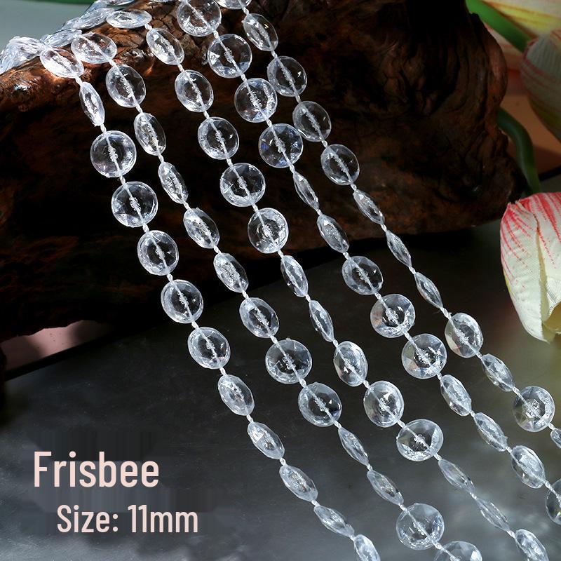 Хрустальная шторка из бусин для двери и декор свадебной дорожки с акриловой нитью