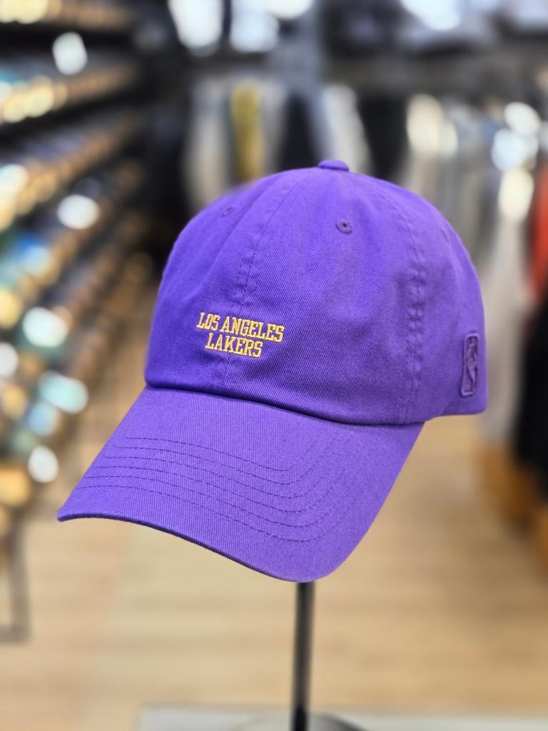 NBA Unisex LAL Team Letter Point Overfit Soft Ball Cap N255AP231P (69)
