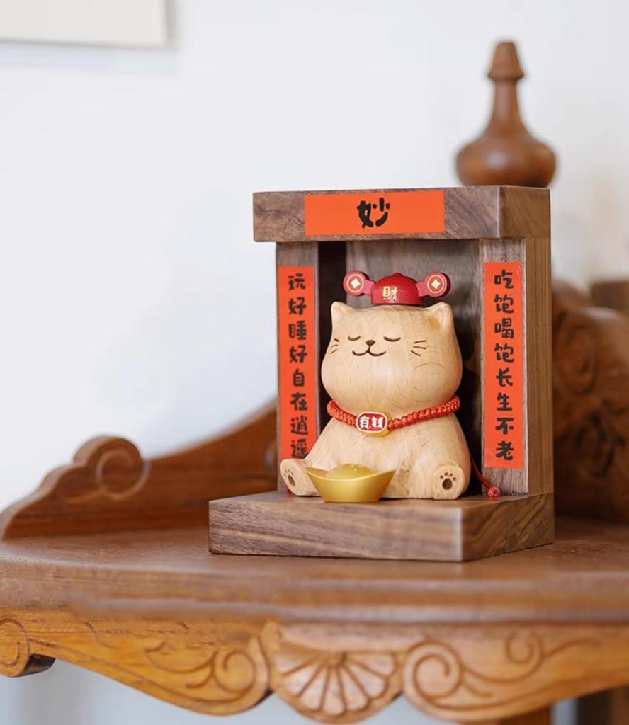 Статуэтка объекта Sakulaya Статуэтка кошки Стильное украшение для гостиной, спальни, входа, настольного подарка, идеальный подарок