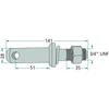 Trailer hitch pin cat. 2 diameter 28mm length 141 3/4" UNF 99028