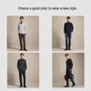 Men's Stand-Collar Half-Zip Business Casual Sweater