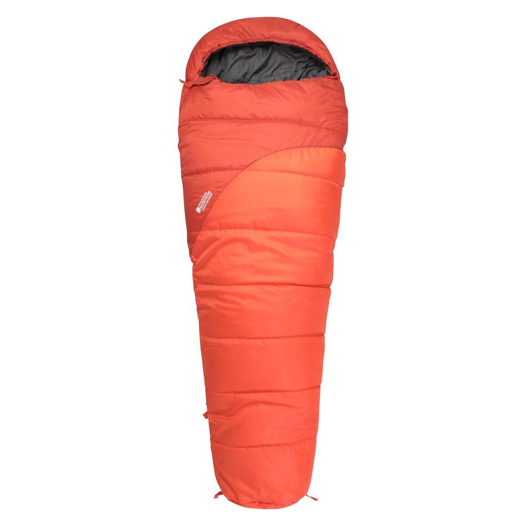 Mountain Warehouse Summit 250 Right Zip Winter Mummy Sleeping Bag