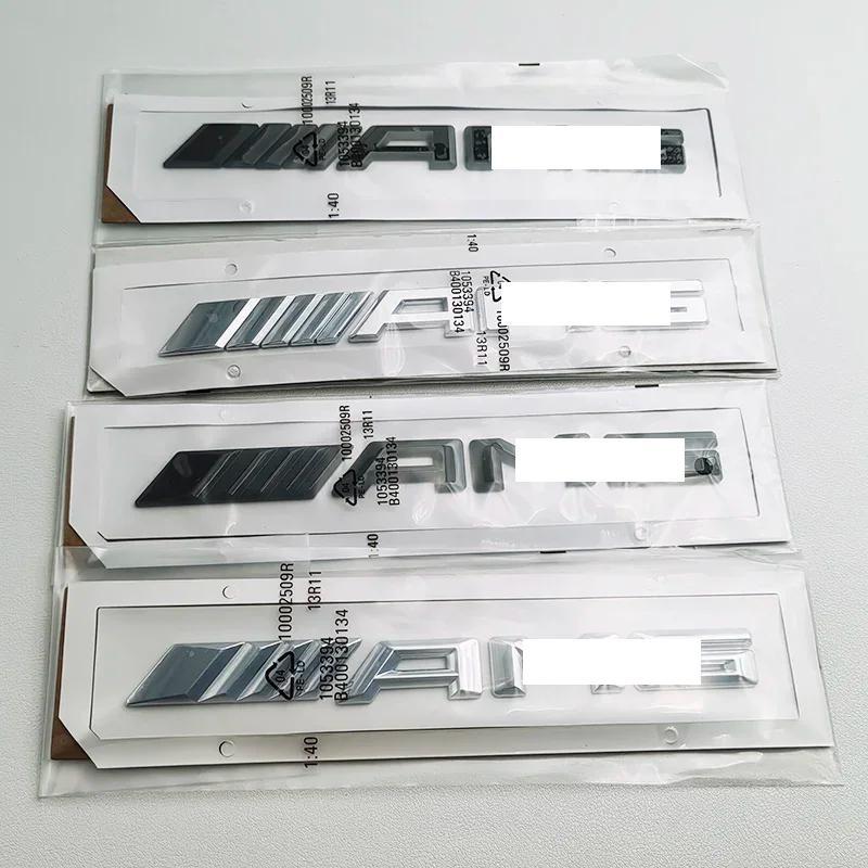3D ABS Am/g Logo Emblem Letters Car Trunk Badge Sticker Accessories