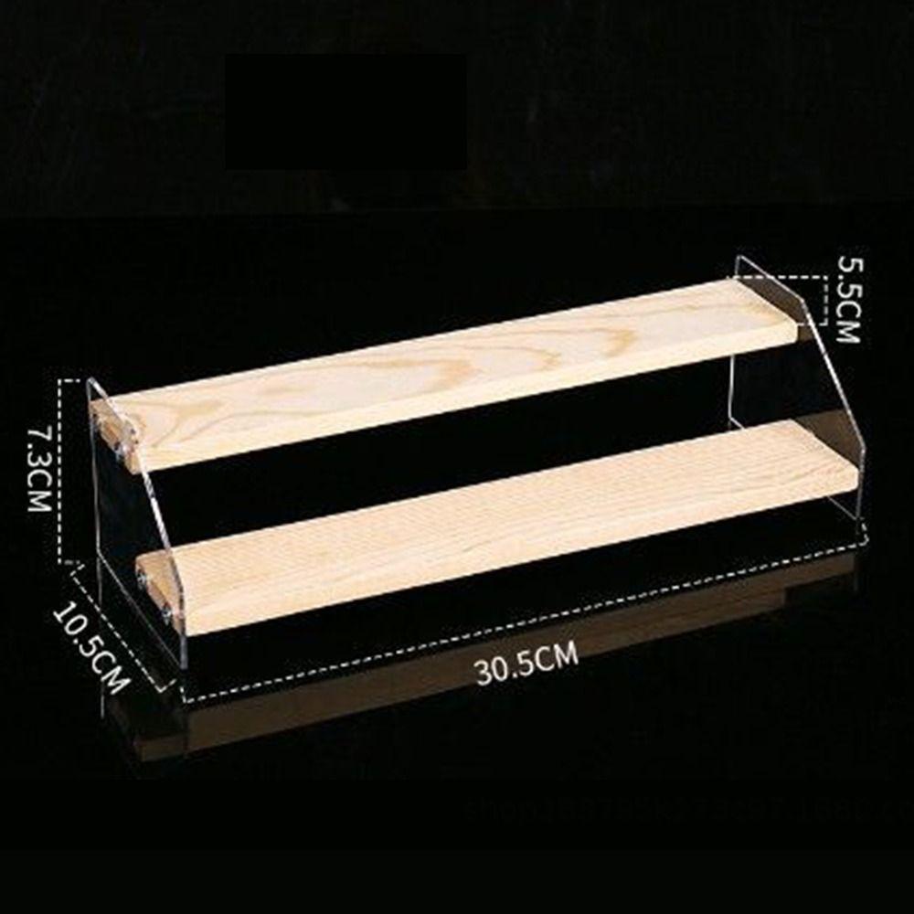 Прозрачная модельная полка для кукольных фигурок 2/3/4/5 слоев, держатели для хранения косметики, бытовая