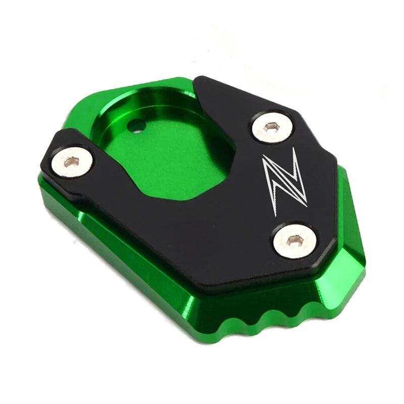 Боковая подставка для мотоцикла, удлиненная подставка, увеличенная пластина для Kawasaki Z 650 900 Z900 RS SE Z650 Z900RS 2017-2022, аксессуары