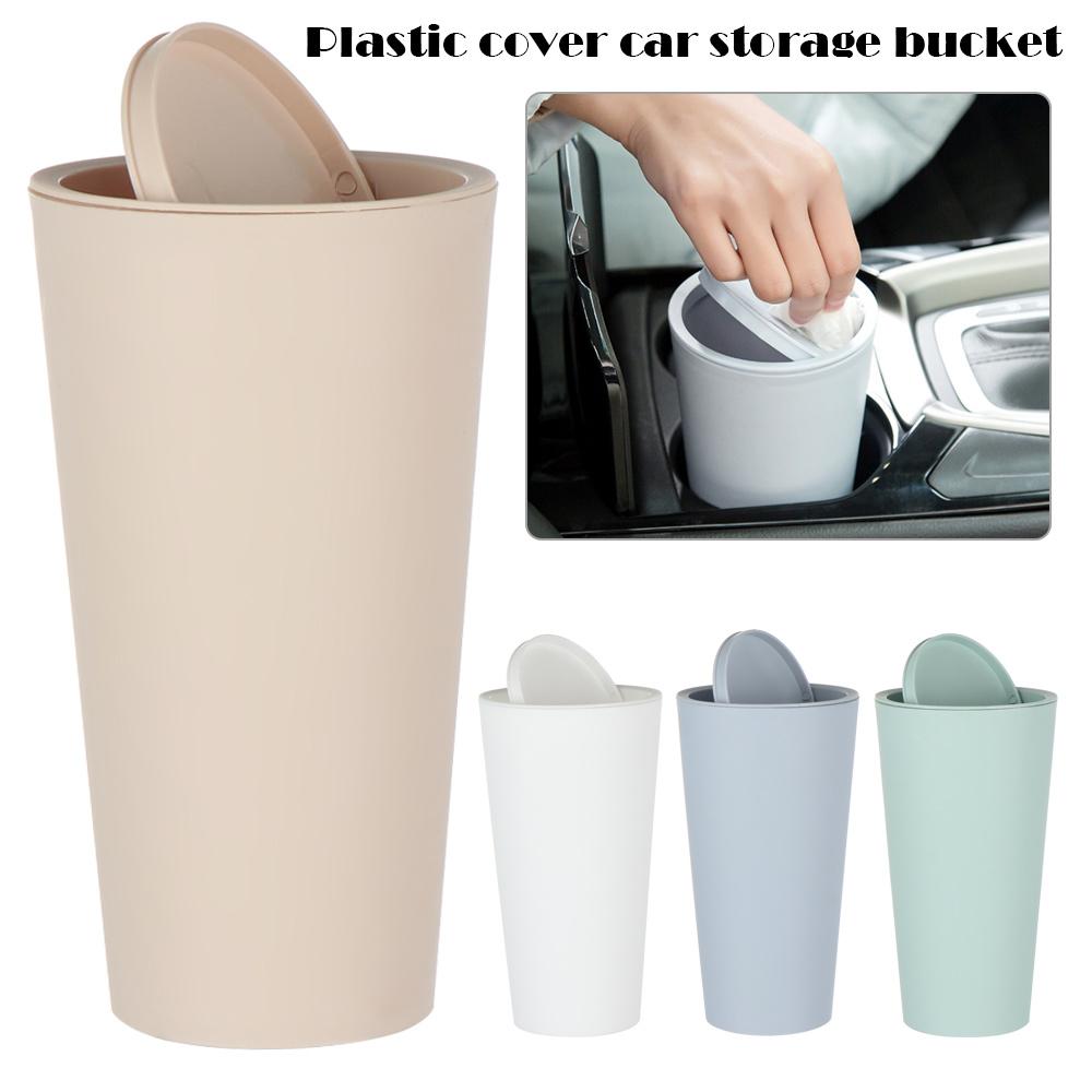 Bin Garbage Dust Case Tabletop Trashbox Car Waste Bin Small Trash Can Desktop Litter Trash