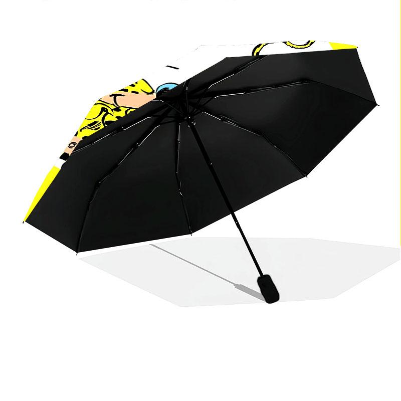 Зонт с рисунком Марсупилами, Новый Стиль, 1 шт., Автоматический Складной Зонт, Портативный Складной Дорожный Зонт, Уличный Зонт, Подарок на День Рождения