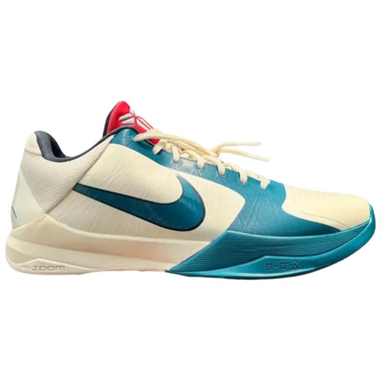 Nike Баскетбольные кроссовки Zoom Kobe 5 Унисекс Бело-синие IZ1852-100