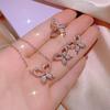 European and N Fashion Butterfly Pendant Ring Bracelet Butterfly Set New Spring Butterfly Dance