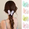 Candy Color Simulated Butterfly Hair Claws Hair Clip For Women Fashion Hair Accessories
