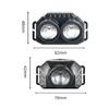 Head-mounted USB Rechargeable Head Light Waterproof Night Fishing Headlight  Night Riding