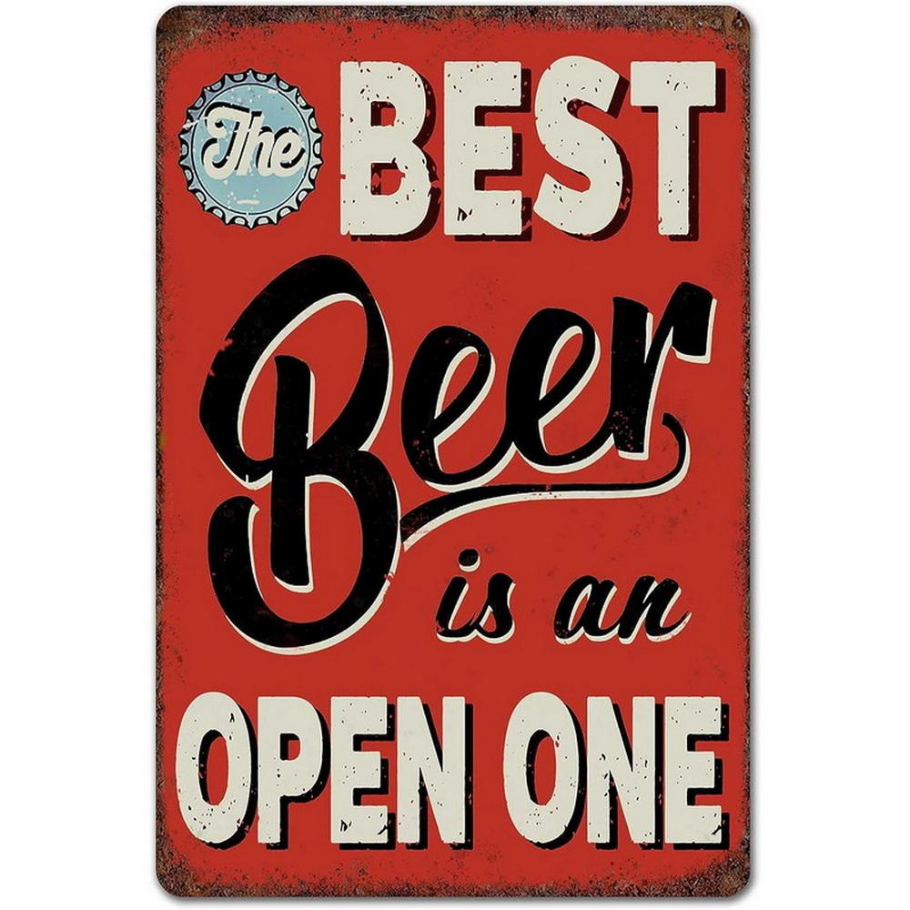 I Beleive In Have Another Beer Metal Tin Signs Posters Plate Wall Decor for Bars Man Cave Cafe Clubs Retro Posters Plaque