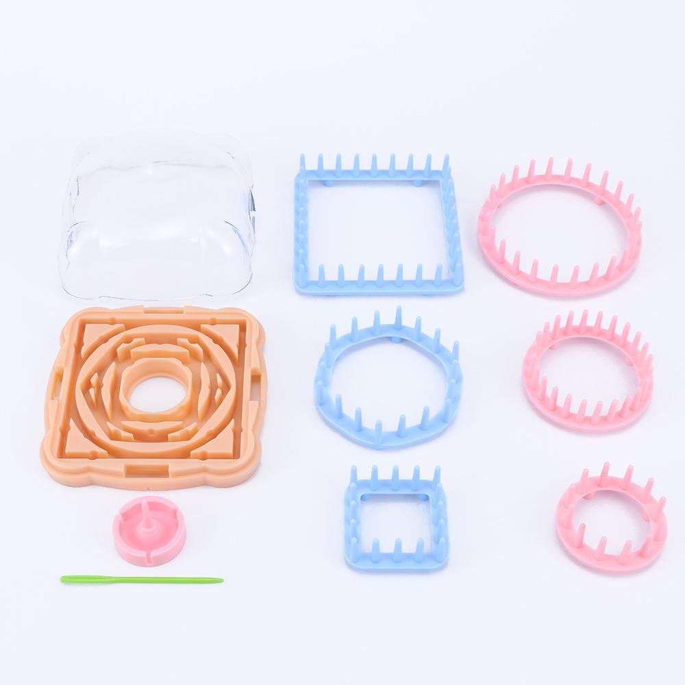 Yarn Daisy Pattern Knitting Craft Knitting Tools Flower Knitting Wool Yarn Knitting Flower Loom