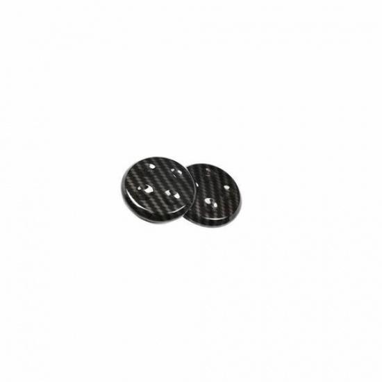 For Benz C-Class Carbon Fiber Car Seat Adjust Button Switch 2015- Cover Trim