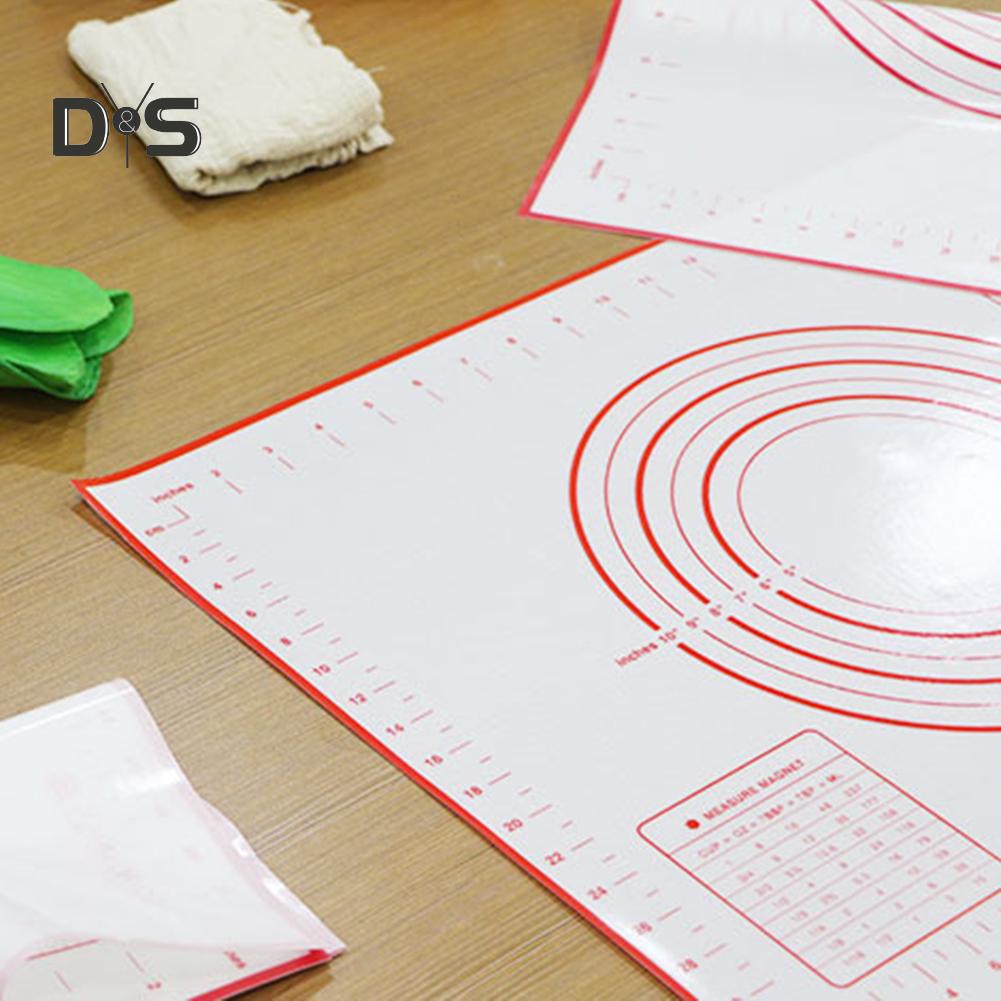 Силиконовый коврик для теста с антипригарным покрытием, коврик для выпечки, формы для выпечки, кухонные гаджеты