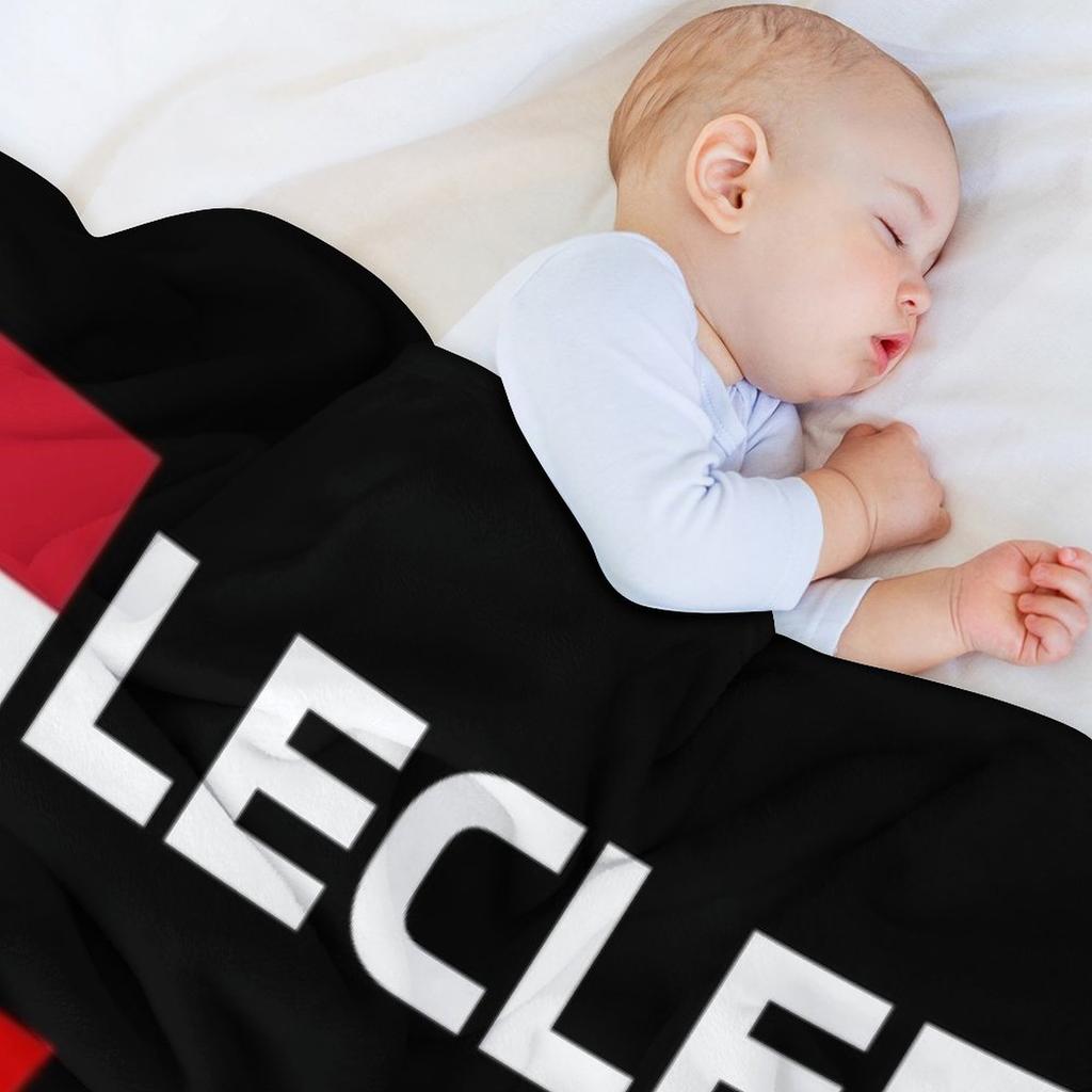 Плед LECLERC 16 F1 2022 Многоцелевой Свободная шерсть идеи подарков на День святого Валентина Пледы