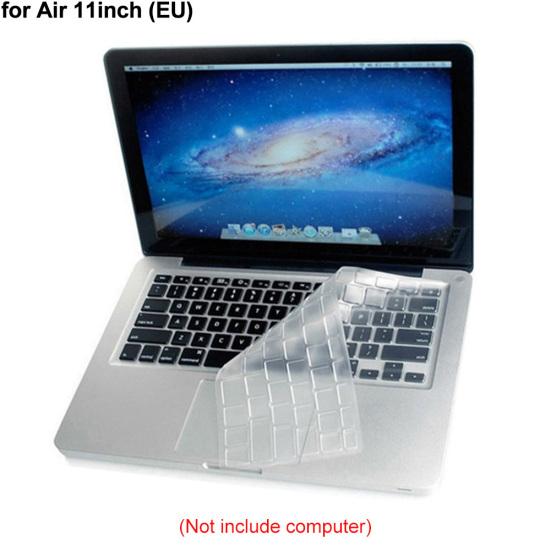 Силиконовая прозрачная защитная пленка для клавиатуры для MacBook Air 13 дюймов Pro 15 дюймов