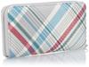 Кошелек на круговой молнии 51050023U ПРИНТ SAFFIANO КЛЕТКА МАДРАС [Vivienne Westwood] Женский [Товар]