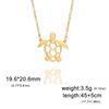Cazador Animal Necklace for Men Women Stainless Steel Turtle Pendant Necklace Jewelry Gift Trend 2026 Birthday Gift Wholesale
