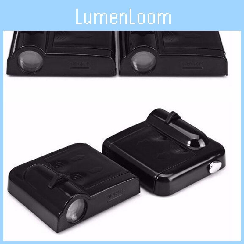 Led Wireless 2pc Courtesy Car Door Step Laser Welcome Ghost Lights Cruz For Cars