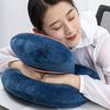 Мягкая подушка для сна студента, двухслойная, подушка для шеи ребенка, подушка для поддержки поясницы, для офиса