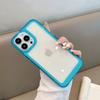 Прозрачный противоударный жесткий акриловый чехол для iPhone 16 15 14 13 12 11 Pro Max Plus 12 Mini 13 Mini силиконовый бампер прозрачная Capa